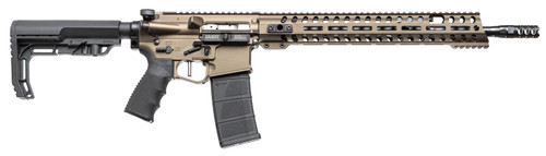 POF-USA Renegade+ 5.56x45mm, 16.5" Barrel, Burnt Bronze Cerakote, 10rd