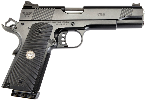Wilson Combat CQB FS 9mm, 5" Barrel, Black, G10 Starburst Grip, 10rd