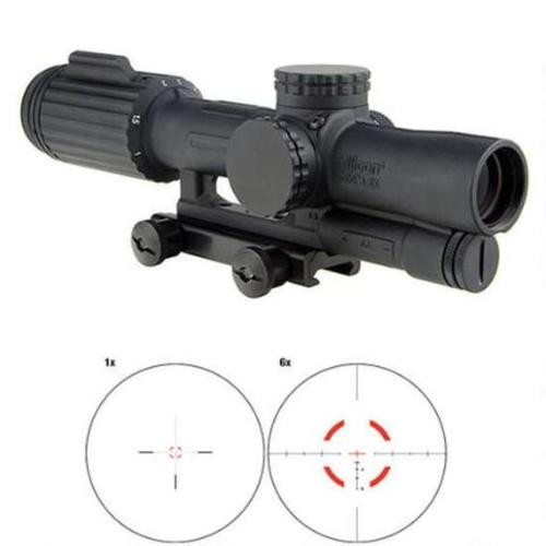 Trijicon VCOG 1-6x24 Riflescope Segmented Circle   Crosshair 300 Blackout Ballistic Reticle  TA51 Mount