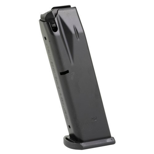 Beretta 9mm Magazine, Fits 92 Series, Black, 18rd