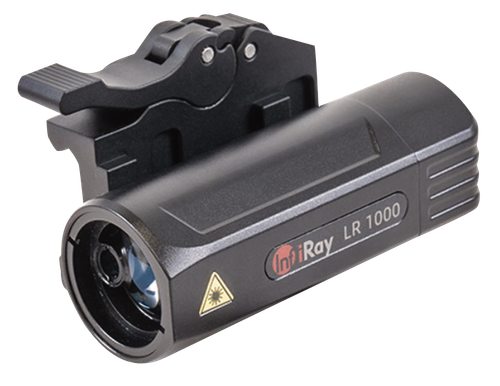 iRay ILR-1000-2 Laser Rangefinder, Compatible with Hybrid Series Thermal Sights, Included Picatinny QD Mount