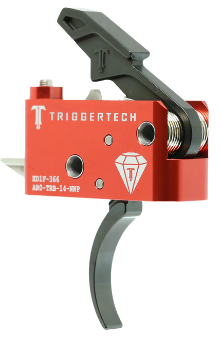 TriggerTech Diamond Two-Stage, 1.5-4 lbs Draw, Black, Right Handed