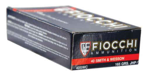 Fiocchi Shooting Dynamics .40 S&W 165gr, Jacketed Hollow Point 50rd Box