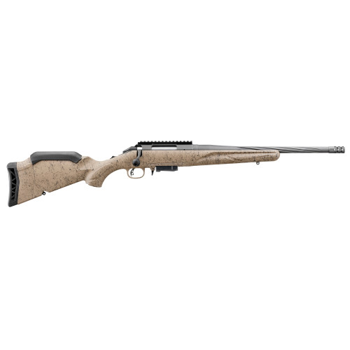 Ruger American Rifle Gen 2 7.62x39, 16.1" Threaded Barrel, Flat Dark Earth Splatter, 5rd