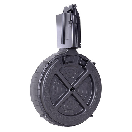 Mauser Drum Magazine 22 LR, Black, For Mauser M-15, 110rd