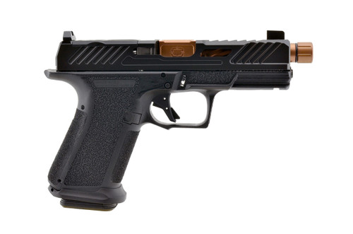 Shadow Systems MR920 Elite 9mm, 4.5" Bronze Threaded Barrel, Black, Optics Ready, 15rd