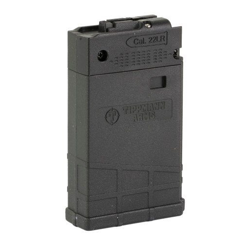 Tippmann Rifle Magazine 22 LR, Black, Fits M4-22, 10rd