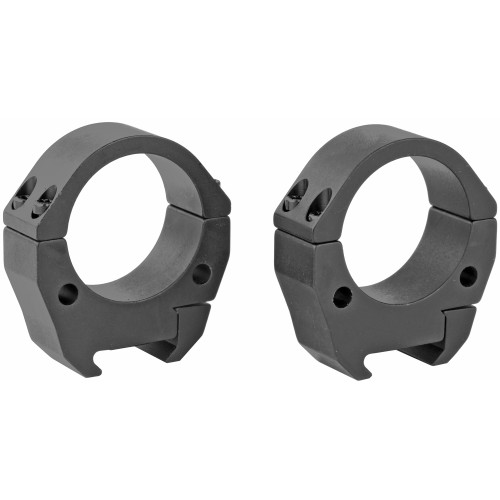 Talley Scope Ring Set, Black, Medium, For MSR Picatinny Rail, 34mm Tube