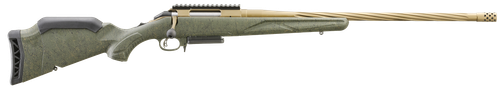 Ruger American Predator Gen 2 6.5 PRC, 22" Threaded Bronze Barrel, Green Splatter, 3rd