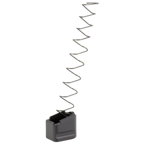 Warne Magazine Extension 9mm/40 S&W, Black, For S&W M&P, Adds 4 S&W, 9mm 5rd