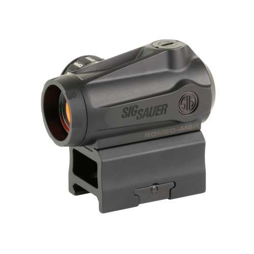 Sig Sauer ROMEO MSR Gen 2 Red Dot Sight, 1x20mm, Black, Illuminated 2 MOA