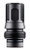 Dead Air Xeno 3-Prong Flash Hider Black Nitride 4140 HT Alloy Steel 1/2"x28 Threads 1.96" OAL 9mm