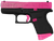 Glock 43X MOS 9mm, 3.41" Barrel, Pixie Mock Up Cerakote, Black Frame, 10rd
