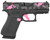 Glock 43X MOS 9mm, 3.41" Barrel, Miami Mingo, Pink Trigger, MOS Cut, 10rd