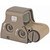EOTech Tactical Holographic Sight, Tan, 68 MOA Rings with 2 MOA Dots, CR123