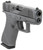 Glock 43X 9mm, 3.41" Barrel, Urban Dazzle Grey Slide, Grey Mesh Stippling Grip, 10rd