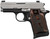 Sig Sauer P938 9mm, 3" Barrel, Silver Slide, Black Frame, Hogue Walnut Grip, 7rd