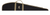 Browning Plainsman Rifle Case, 44", Black with Tan Trim, 600D Polyester with Webbed Handles, Foam Padding & Brushed Tricot Lining for Scoped Rifle