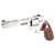 Colt Python 357 Magnum, 6" Barrel, Stainless Steel, Snake Scale Walnut Grip, 6rd