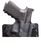 BlackPoint Tactical Leather Wing Outside Waistband Holster, Fits Glock 19/23/32, Black Kydex & Leather, with 1.75" Belt Loops, 15 Degree Cant