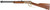 Rossi Rio Bravo Doc Holliday 22 LR 15+1 18" Polished Black Oxide Alloy Steel Barrel, Gold Engraved Aluminum Receiver, Fixed Hardwood Stock