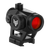 Swampfox Optics Liberator II Black 1x 22mm 2 MOA Multi-Reticle Red Reticle, 4 Choices