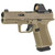 Shadow Systems MR920 Elite 9mm, 4" Black Spiral Fluted Barrel, FDE Frame/Slide, Holosun 507c Red Dot, Flat Faced Trigger, Tritium Front Sight, Flared Magwell, 2x15rd Mags