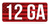 MTM Case-Gard Ammo Caliber Labels 12 Ga