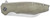 Eikonic Karak 3.25" Folding Wharncliffe Plain Black PVD Nitro-V Blade, 4" Green Canvas Micarta Handle