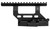 Leapers Quick-Detachable AK Side Mount Matte Black Anodized Aluminum 6.69" Long