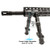 UTG, Recon Flex Bipod, M-Lok, Center Height 5.7"-8", Matte Black