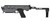 Meta Tactical MX-1 Conversion Kit Compatible Glock, Gray Aluminum Frame M-Lok & Picatinny Rail, Black Polymer Folding Stabilizer