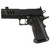 MAC 9 9mm, 4.25" Comp Barrel, QPD Finish, Black, Target Crown, AOS Optics Cut, Blade Front, Adj Rear, 2x17rd