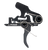 Rise Armament Two-Stage, Trigger, Fits AR Style, Nitride Finish, Black, Includes Mil-Spec Trigger and Hammer Pins