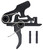 Rise Armament Two-Stage, Trigger, Fits AR Style, Nitride Finish, Black, Includes Mil-Spec Trigger and Hammer Pins