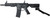 ATI Alpha Maxx AR15 Pistol 5.56 NATO 30+1 7.50" Barrel, Black Polymer Receiver w/Picatinny Rail, M-LOK Handguard, Black Polymer Blade, A2 Grip