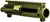 Battle Arms Development Workhorse Upper Receiver Aluminum Olive Drab Green Anodized Rec, AR-15/M4