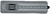Templar Knife Sentinel 3" OTF Dagger Plain Black Oxide Stonewashed D2 Steel Blade, 4.28" Gunmetal Gray Anodized Aluminum Handle, Glass Breaker