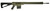 Great Lakes AR-10 7MM 24" SS Barrel, OD Green Cerakote Receiverl, Hogue Fixed Black Stock, 5 rd