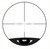 Huskemaw Optics Tactical Hunter Black 1-6x24mm 30mm Tube, Illuminated HuntSmart Reticle