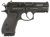 CZ P-01 50th Anniversary 9mm 10rd, 3.75" Black Steel Barrel, Black Steel Serrated Slide, Black Beavertail, Black Rubber Grip