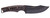Woox Bad Boy 3.75" Plain D2 Steel Blade American Walnut/Micarta X-Grip Handle 7.37" OAL