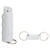 Sabre Pepper Spray, Hardcase, .54oz, Red Pepper & UV Dye, Light Gray