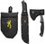 Browning Camp Combo Machete, Hatchet & Shovel Black Polymer Handle