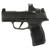 Sig P365X 9mm, 3.1" Barrel, Nitron Finish, Black, Polymer Grip, ROMEO-RS Compact Sight, XRAY3 Night Sights, 12rd, 2 mags