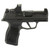 Sig Sauer P365X 9mm, 3.1" Barrel, Nitron Finish, Black, Polymer Grip, ROMEO-RS Compact Sight, XRAY3 Night Sights, 12rd, 2 mags