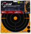 EZ-Aim Splash Reactive Target Self-Adhesive Paper Black/Orange Bullseye Includes Pasters 30 Per Pkg