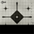 EZ-Aim Grid Bullseye Adhesive Thermal ID Bullseye Paper 12" x 12" Gray 12 Targets