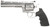 Colt Anaconda 45 LC, 6" Barrel, Stainless Steel, Silver, Hogue Rubber Grips, 6rd