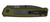 Kershaw Launch 22 Automatic 3.45" Folding Spear Point Plain CPM MagnaCut Steel Blade, Olive Drab Green Anodized Black Micarta Inserts Aluminum Handle